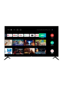 Buy 55-Inch 4K HDR -Android 11-Dolby audio-Chromecast build-in -magic remote- 100 Hz refresh rate H55K6UG Black in UAE