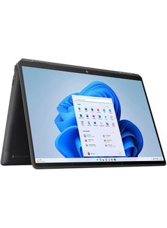 اشتري Spectre 14-EF2013DX X360 Laptop With 13.5-Inch Display, Core i7-1355U Processor/16GB RAM/1TB SSD/Windows 11 Home/Intel Iris Xe Graphics English/Arabic Black في الامارات