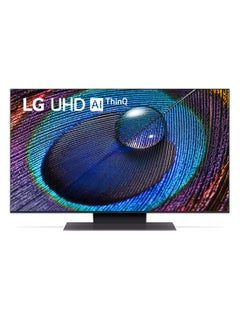 Buy UR91 55 Inch 4K Smart UHD TV 2023 55UR91006LB Black in UAE