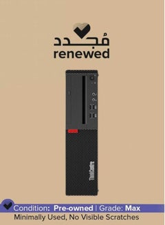 Buy Renewed - ThinkCentre M710s Small Form Factor (SFF)Desktop,Intel Core i3-6th Gen/8GB/256GB SSD/Windows 10 Black in UAE
