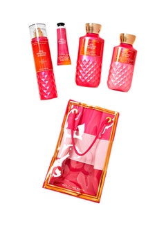 Buy Pink Pineapple Sunrise Gift Bag Set 295ml in UAE