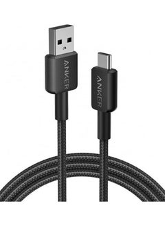 Buy USB To USB-C Cable, 1.8 Meters, For Devices With USB-C Port, 322 USB To USB-C Cable Black in UAE