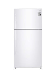 Buy Double Door Refrigerator 13.4Cu.ft, Freezer 4.6Cu.ft, Multi Air Flow, Inverter 510 L LT19CBBWIN White in Saudi Arabia