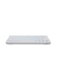 اشتري Royal Kludge Rk61 Tri-Mode Rgb 61 Keys Hot Swappable White Mechanical Keyboard - Brown Switch في الامارات