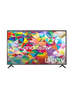 اشتري 70-Inch Ultra HD 4K Smart Android TV With Wallmount DTD7021BU Black في السعودية