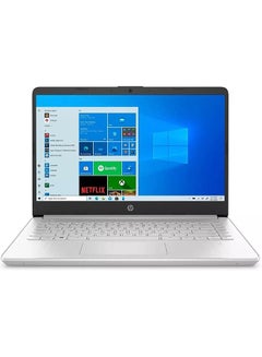 اشتري 14-dq2031tg Laptop With 14-Inch Display, Core i3-1125G4 Processor/4GB RAM/128GB SSD/Intel UHD Graphics/Windows 11 Home English Silver في الامارات