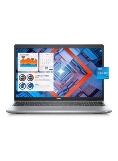 Buy 2021 Newest Latitude 5520 Business Laptop With 15.6-Inch Display, Core i5-1135G7 Processor/8GB RAM/256GB SSD/Integrated Graphics/Windows 10 Pro English Grey in UAE