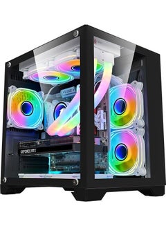 Buy TMD shark Gaming PC Intel Core i5-12400F Processor/16GB RAM/1TB M.2/ Windows 10 Pro /6GB NVIDIA GeForce GTX 1660Ti Graphic Card With TS2 240 Water Cooling Black in Saudi Arabia