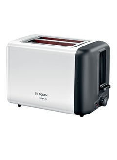 Buy Compact Toaster With Warming Rack And Two Slices 970.0 W TAT3P421GB Stainless Steel in Saudi Arabia