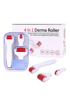 Buy 4 In 1 Tool For Complete Skin Care Red/White in UAE