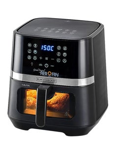 Buy Digital 12-in-1 Multifunction Air Fryer, 1800W, 5.8L/2Kg Capacity With Rapid Hot Air Circulation For Frying, Grilling, Broiling and Baking 5.8 L 1800 W AF5800-B5 Black in UAE