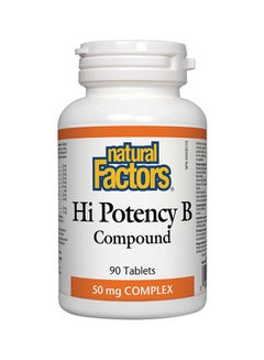 Buy 90 Capsules High Potency B Complex in UAE