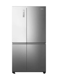 Buy Side By Side Refrigerator 14.7Cu.ft, Freezer 7.8Cu.ft, Inverter RS86W2NSQ Silver in Saudi Arabia