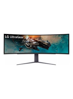 Buy 49 inch Curved Ultragear DQHD 1ms 240Hz Monitor with VESA DisplayHDR 1000, 49GR85DC-B Black in UAE