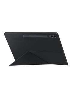 Buy Protective Case And Cover For Galaxy Tab S9 Ultra Book Black in Saudi Arabia