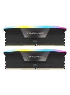 Buy Vengeance RGB DDR5 RAM 48GB 2x24GB 7000MHz CL40 Intel XMP iCUE Compatible Computer Memory - CMH48GX5M2B7000C40 Black in Saudi Arabia