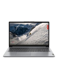 اشتري Ideapad 1 15IGL7 Laptop With 15.6-Inch Display, Celeron N4020 Processor/4GB DDR4 RAM/256GB SSD/Intel HD Graphics/Windows 11 Home English Grey في الامارات