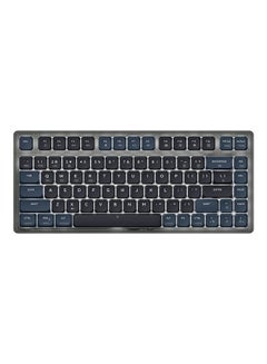 Buy Wireless Gaming Keyboard AK832 Bluetooth RGB Mechanical Keyboard 81 Keys Low Profile Switch for Gamer PC Laptop (Brown Switch） in UAE