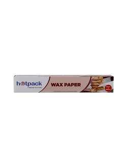 Buy Wax Paper Roll 75sqft. White 30cm in Saudi Arabia