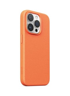 Buy Magnetic Protective Phone Case For iPhone 15 Pro Max Orange in Egypt