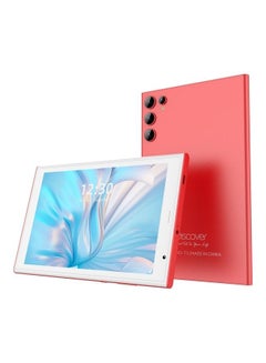 Buy T5 Smart Android Kids Tablet 8-Inch HD Screen Red 6GB RAM 256GB 5G - Global Version in Saudi Arabia