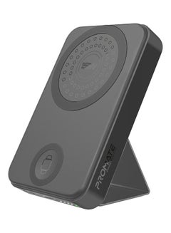 اشتري 10000.0 mAh 3-In-1 Portable Charger With 15W MagSafe Wireless Charger Power Bank Black في الامارات