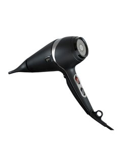 Buy Air Hair Dryer 1600W Professional Blow Dryer, Salon Strength Motor, Concentrator Nozzle, Adjustable Temperature Setting, And Ionic Technology For Super-Fast Drying -Black Black/Grey in UAE