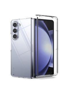 اشتري Slim Anti Yellowing Material Compatible With Samsung Galaxy Z Fold 5 Case For Women And Men Solid Sleek Protective Transparent 5G Cover With Non-Slip Pad Clear في مصر