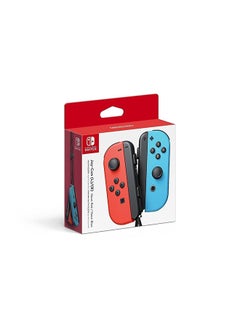 Buy Joy Cons Wireless Controller for Nintendo Switch, L/R Controllers Replacement Compatible with Nintendo Switch - Neon Red/Neon Blue in UAE