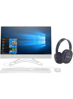 Buy 2023  200 G4 All in One Business PC, Intel Core i5-10210U |8GB DDR4-2666 MHz Ram |512GB SSD |DVDRW |Intel UHD Graphics |21.5" Display |Windows-11 Free Bluetooth Headphone English White in UAE