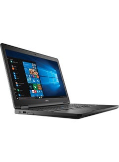 اشتري Latitude 5590 Business Laptop With 15.6-Inch Display, Core i5-7300U Processor/8GB RAM/256GB SSD/Integrated Graphics/Windows 10 Pro english Black في مصر