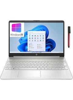 اشتري كمبيوتر محمول 15 بشاشة مقاس 15.6 بوصة ومعالج Core i3 1115G4 وذاكرة وصول عشوائي سعة 8 جيجابايت ومحرك أقراص SSD سعة 256 جيجابايت وبطاقة رسومات مدمجة ونظام التشغيل Windows 10 Pro + محرك أقراص فلاش سعة 64 جيجابايت في الامارات