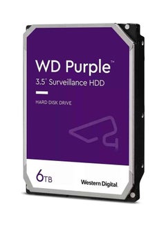 Buy Purple Surveillance Internal Hard Drive HDD - SATA 6 Gb/s, 256 MB Cache, 3.5" - WD64PURZ 6.0 TB in UAE