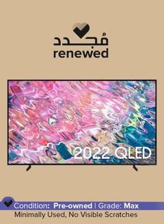 اشتري Renewed -  43Inch 4K QLED Smart TV QE43Q60B Black في الامارات