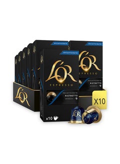 L'or Espresso Capsules, 30 Count Chocolate, Single-Serve Aluminum Coffee Capsules Compatible with The L'or Barista System & Nespresso Original