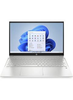 Buy Pavilion 15-eg1020ne Laptop With 15.6-Inch Display, Core i5-1135G7 Processor/8GB RAM/512GB SSD/Intel Iris XE Graphics/Windows 11 english Silver in UAE