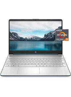 اشتري Newest Laptop With 15.6-Inch Display, AMD Ryzen 5 5500U Processor/32GB RAM/1TB PCIe SSD/AMD Radeon Graphics/Windows 11 + Accessories English Forest Teal في الامارات