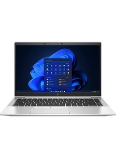 Buy EliteBook 840 G8 Notebook With 14-Inch Display, Core i7-1165G7 Processor/16GB DDR4 RAM/512GB NVMe SSD/Integrated Graphics/Windows 10 Pro 64 English Silver in UAE