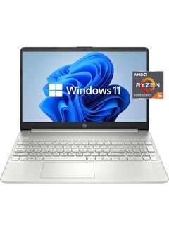 Buy Pavilion Laptop With 15.6-Inch FHD Display, AMD Ryzen 5 5500U Processor/32GB RAM/1TB SSD/Integrated Graphics/Windows 11 english Silver in UAE