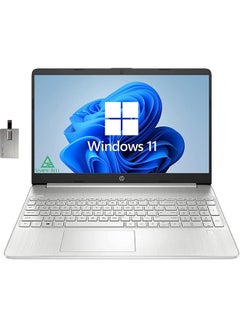 Buy Laptop With 15.6-Inch FHD Display, Core i5-1135G7 Processor/16GB RAM/1TB PCIe SSD/Intel Iris X Graphics/Windows 10 + 32GB USB Card english Silver in UAE
