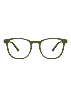 اشتري Unisex Green Full Rim Square Zero Power Bluecut & Antiglare Computer Eyeglasses Lb E14058 في الامارات