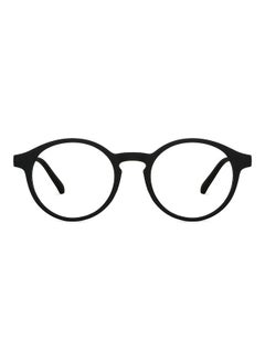 Buy Unisex Full Rim Round Zero Power Bluecut & Antiglare Computer Eyeglasses Lb E14059 in UAE