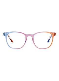 Buy Zero Power Blue Cut Computer Glasses | Anti Glare, Lightweight & Blocks Harmful Rays | Uv Protection Specs | Blu-Pink-Brown | Women | Large | Lb E14058 in UAE