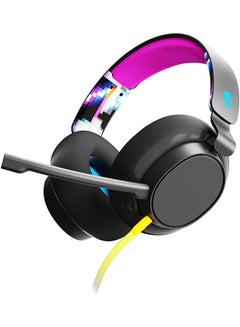 Buy Skullcandy SLYR Wired Over-Ear Gaming Headset for PC, PlayStation, PS4, PS5, Xbox - Black/Multicolour Digi-Hype in Egypt