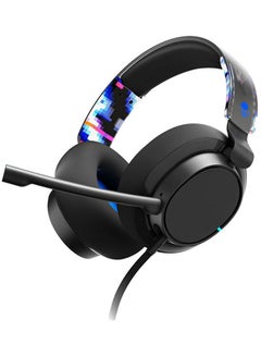 اشتري Skullcandy SLYR Pro Wired Over-Ear Gaming Headset for PC, PlayStation, PS4, PS5, Xbox - Black/Blue Digi-Hype في الامارات