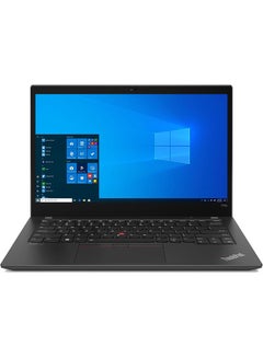 اشتري ThinkPad T16 Laptop With 16-Inch FHD Display, Core i7-1260P Processor/40GB RAM/2TB SSD/Integrated Garphics/Window 11 Pro With Pro HT Bluetooth Headset English Black في الامارات