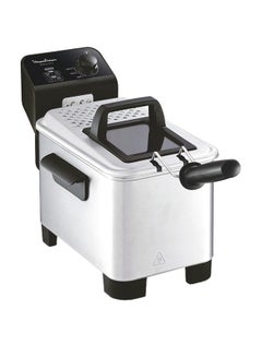 Buy Fry Easy Pro Deep Fryer 1.2 kg 2200.0 W AM333027 Silver in Saudi Arabia