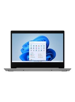 اشتري IdeaPad 3i Laptop With 14-Inch FHD Display, Core i5-1135G7 Processor/8GB RAM/256GB SSD/Intel Xe Graphics/Windows 11/ english Platinum Grey في الامارات