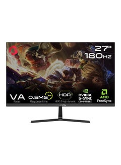 اشتري GOPS27180VA 27 بوصة FHD (1920x1080) 180 هرتز 0.5 مللي ثانية HDR HDMI 2.0 شاشة ألعاب مزامنة تكيفية وGSync متوافقة مع VA سريع تصميم أنيق في السعودية