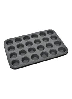 اشتري Mold 24 Mini Cupcakes Black 40x30cm في مصر